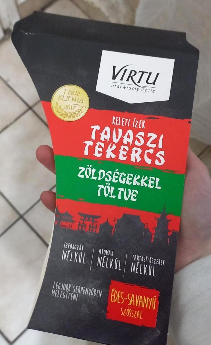 Képek - Tavaszi tekercs zöldségekkel töltve Virtu