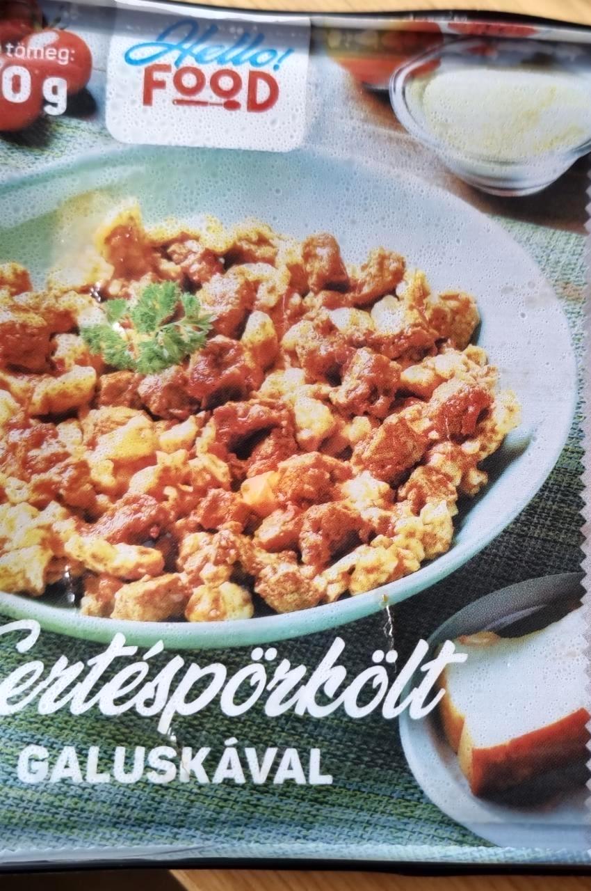 Képek - Sertés pörkölt galuskával Hello food