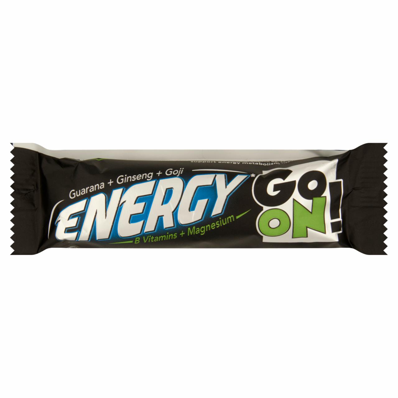 Képek - Sante Go On! Energy kókuszos csokoládészelet guaranával, koffeinnel, magnéziummal, vitaminokkal 50 g