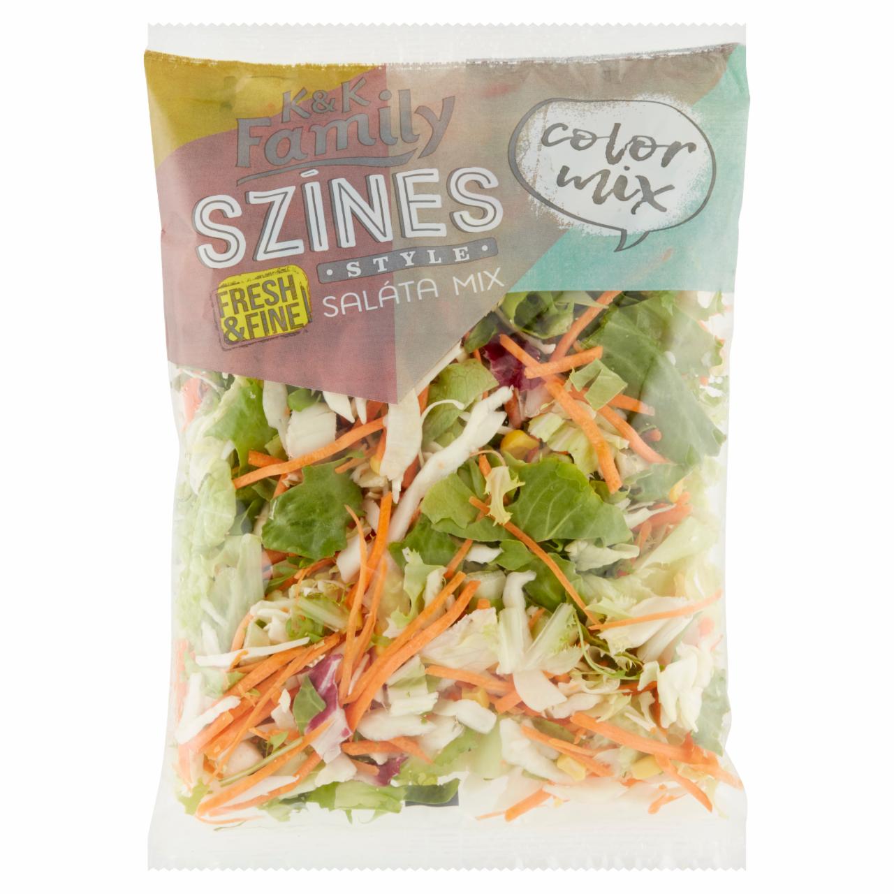 Képek - Style Fresh & Fine színes friss saláta mix K&K Family