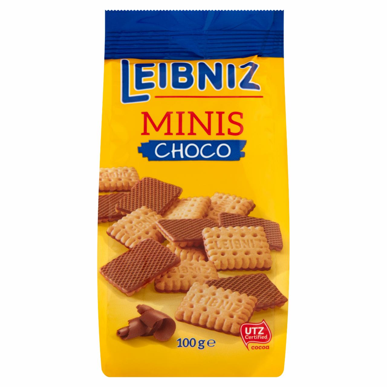 Képek - Leibniz Minis ropogós keksz tejcsokoládéval 100 g