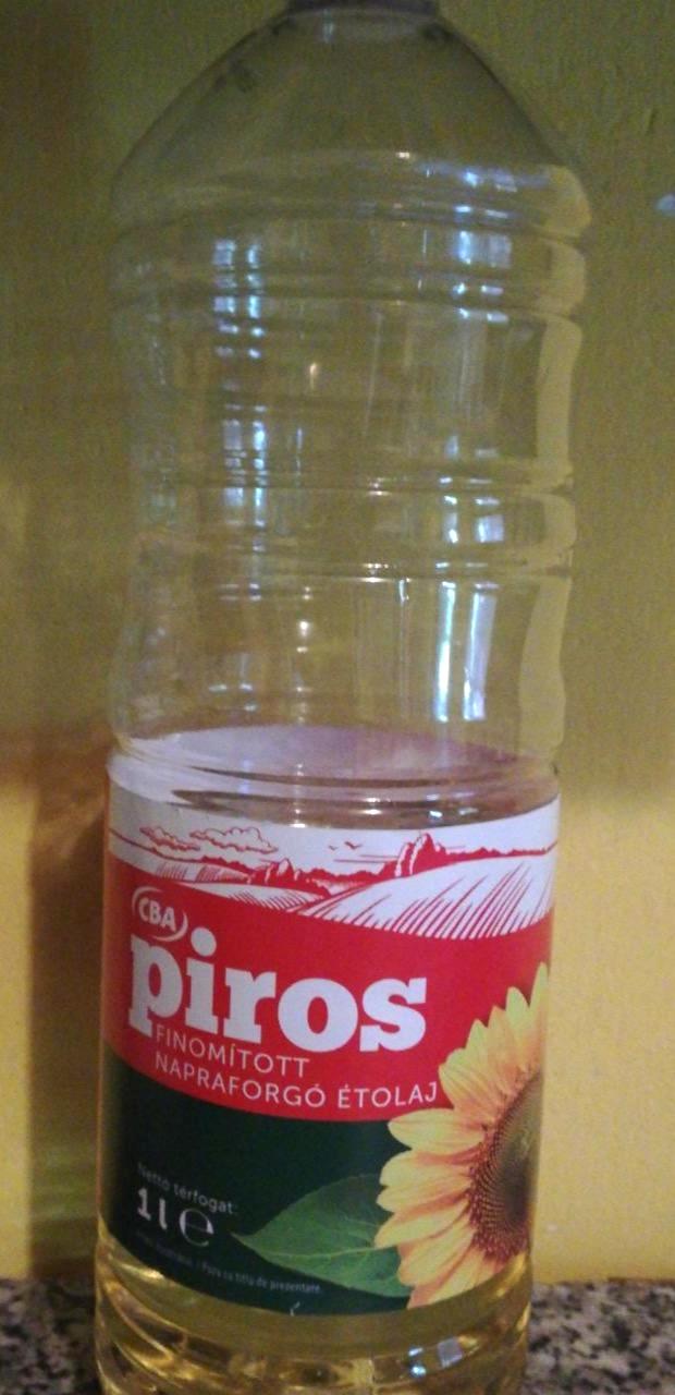 Képek - Finomított napraforgó étolaj CBA Piros