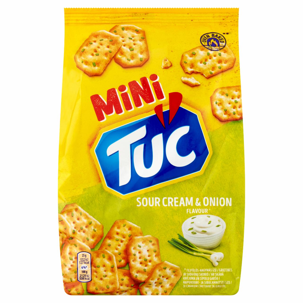 Képek - Tuc Mini tejfölös-hagymás ízű kréker 100 g