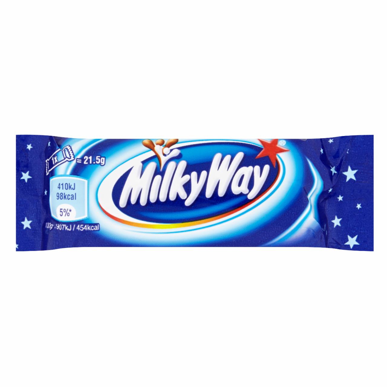 Képek - Milky Way tejcsokoládéba mártott szelet tejes krém töltelékkel 21,5 g