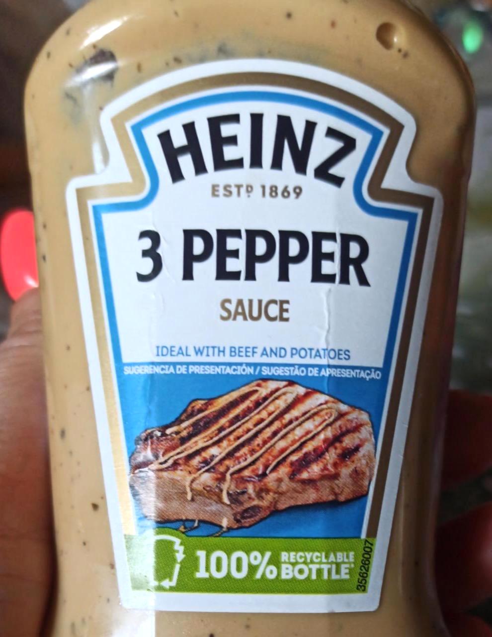 Képek - 3 pepper sauce Heinz