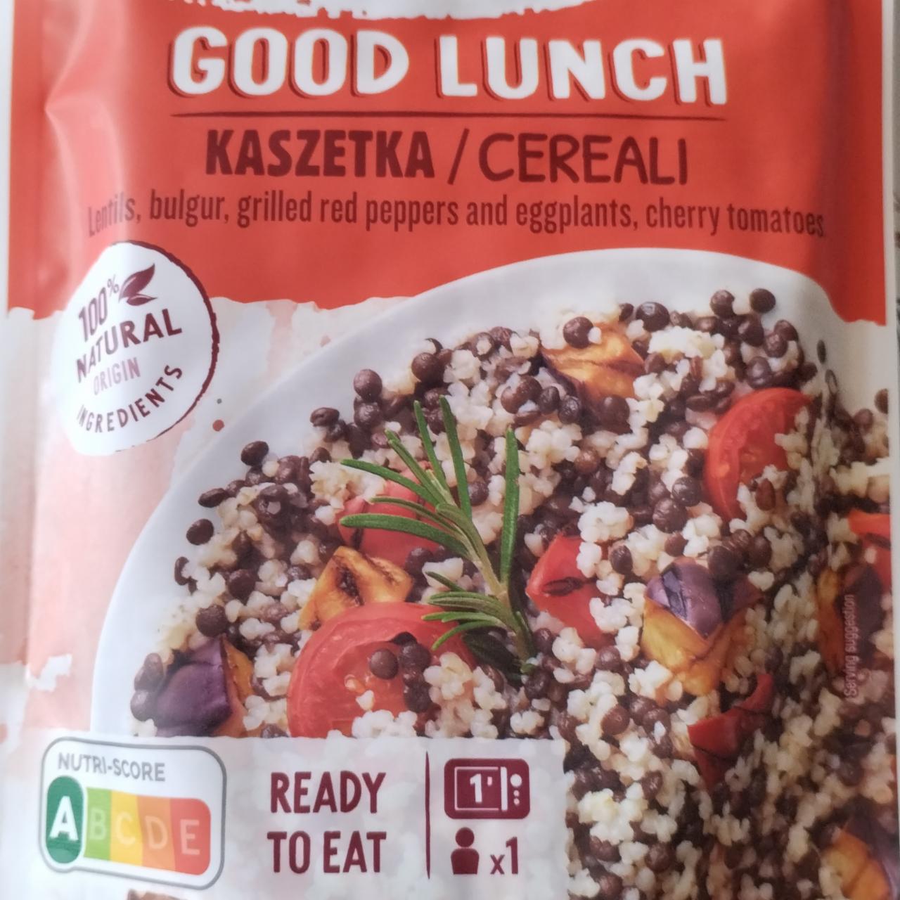 Képek - Bonduelle Good Lunch fekete beluga lencse, bulgur, zöldségek és koktélparadicsom keveréke 250 g