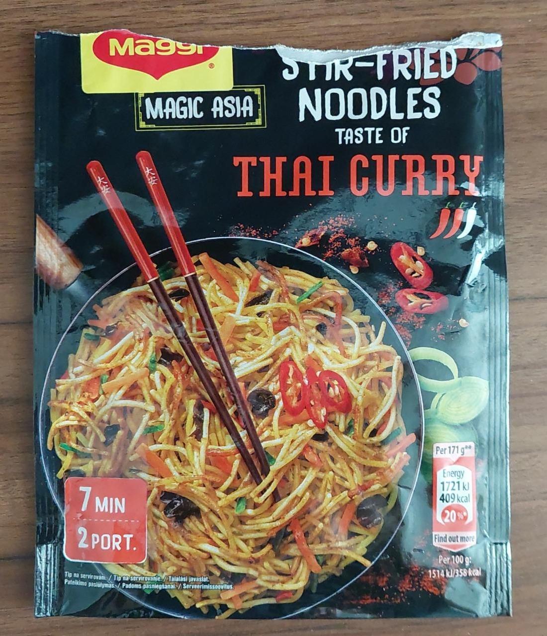 Képek - Maggi Magic Asia pikáns thai tészta curryvel 128 g