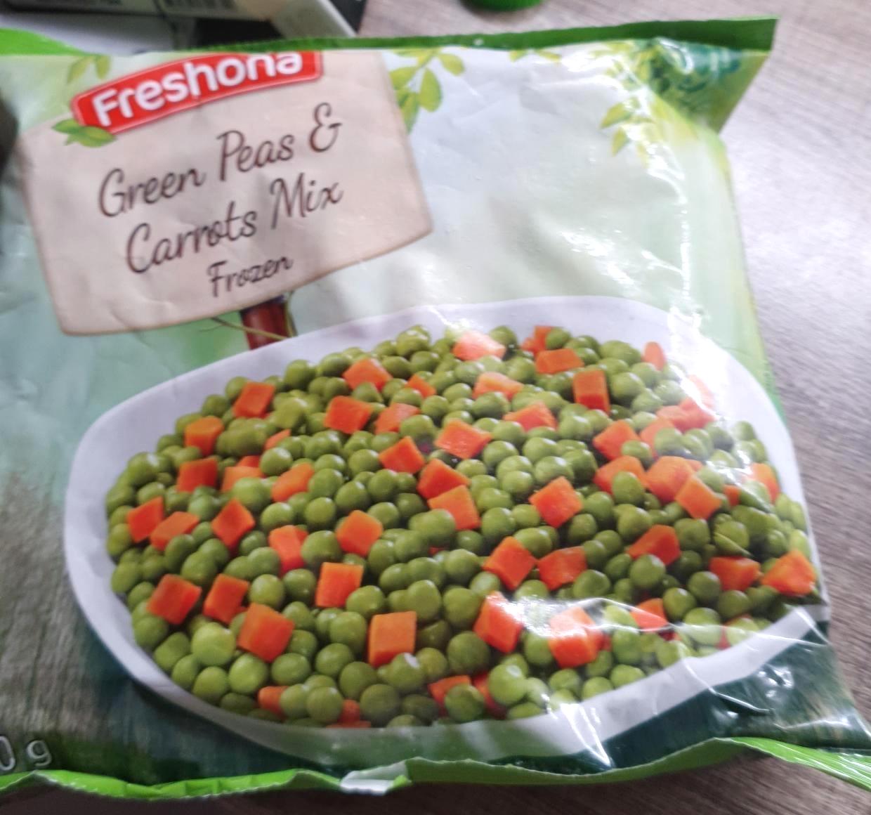 Képek - Green peas & carrots mix Freshona