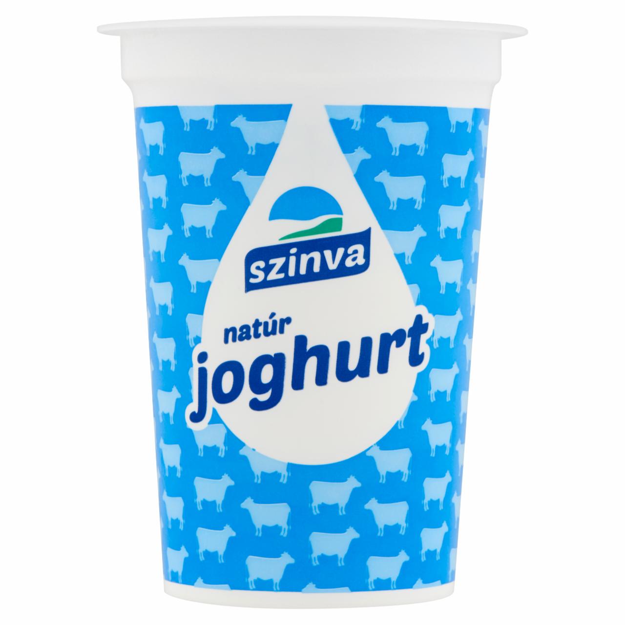 Képek - Szinva élőflórás, zsírszegény natúr joghurt 150 g