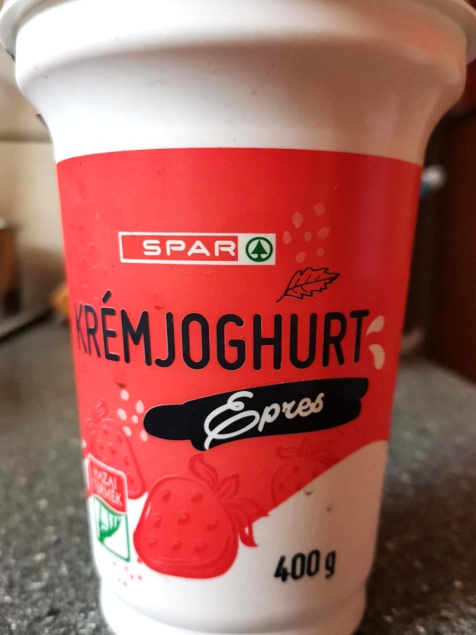 Képek - Krémjoghurt epres Spar