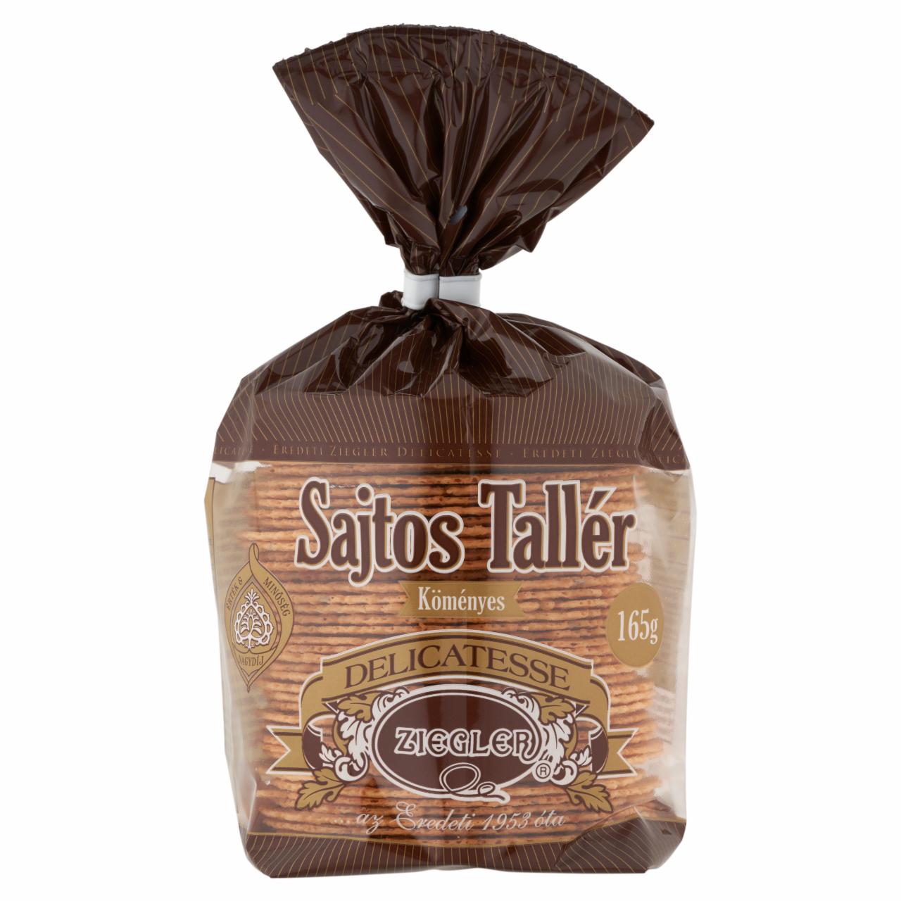 Képek - Ziegler köményes sajtos tallér 165 g
