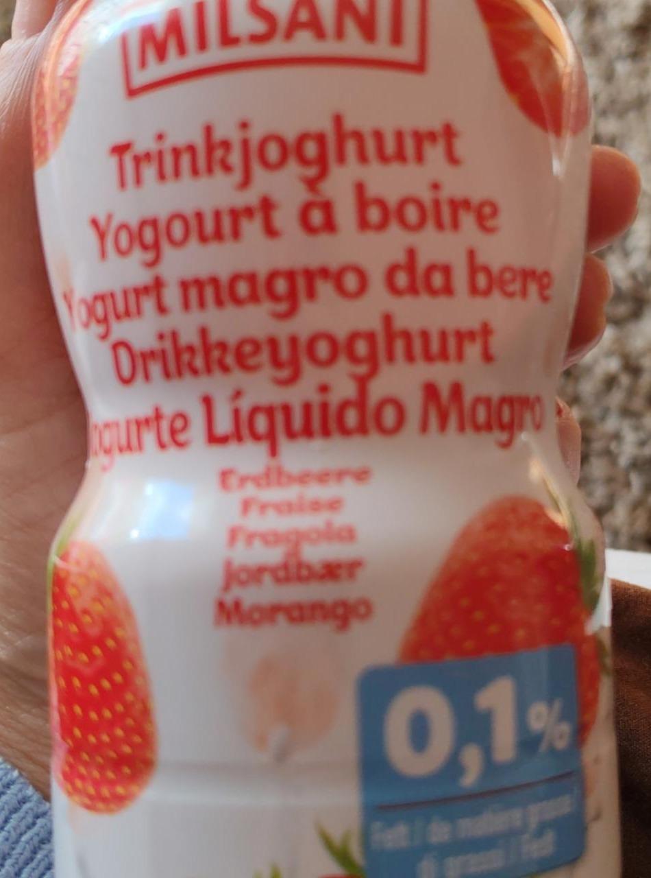 Képek - Trinkjoghurt Erdbeere 0.1%Milsani
