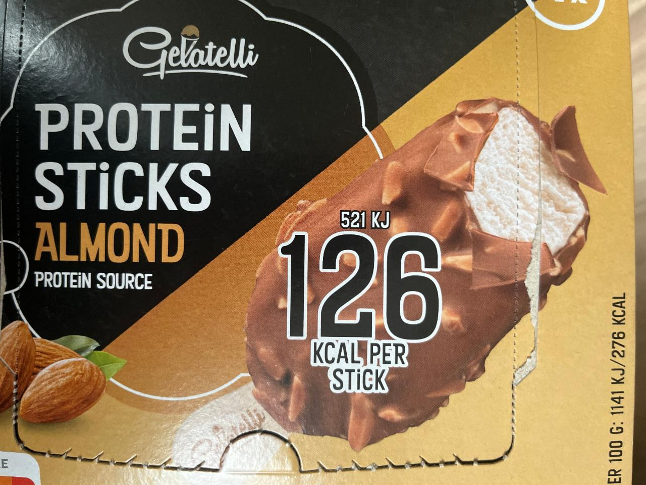 Képek - Protein sticks Almond Gelatelli