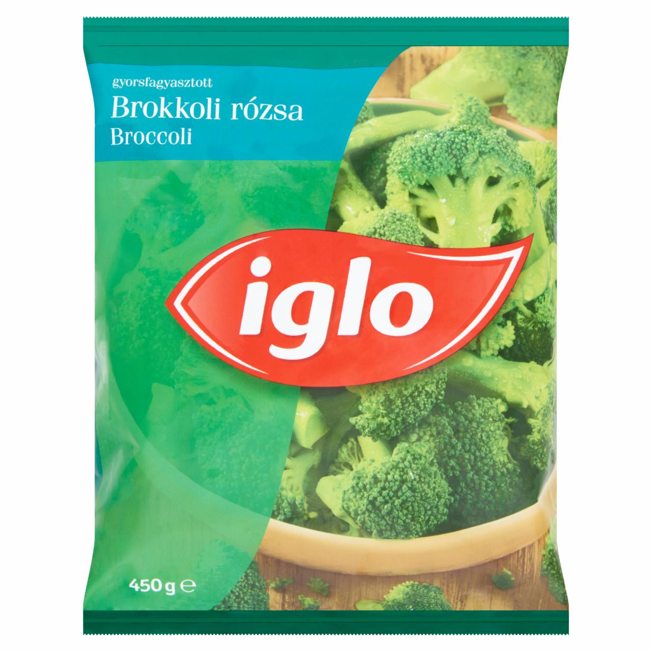 Képek - Iglo gyorsfagyasztott brokkoli rózsa 450 g