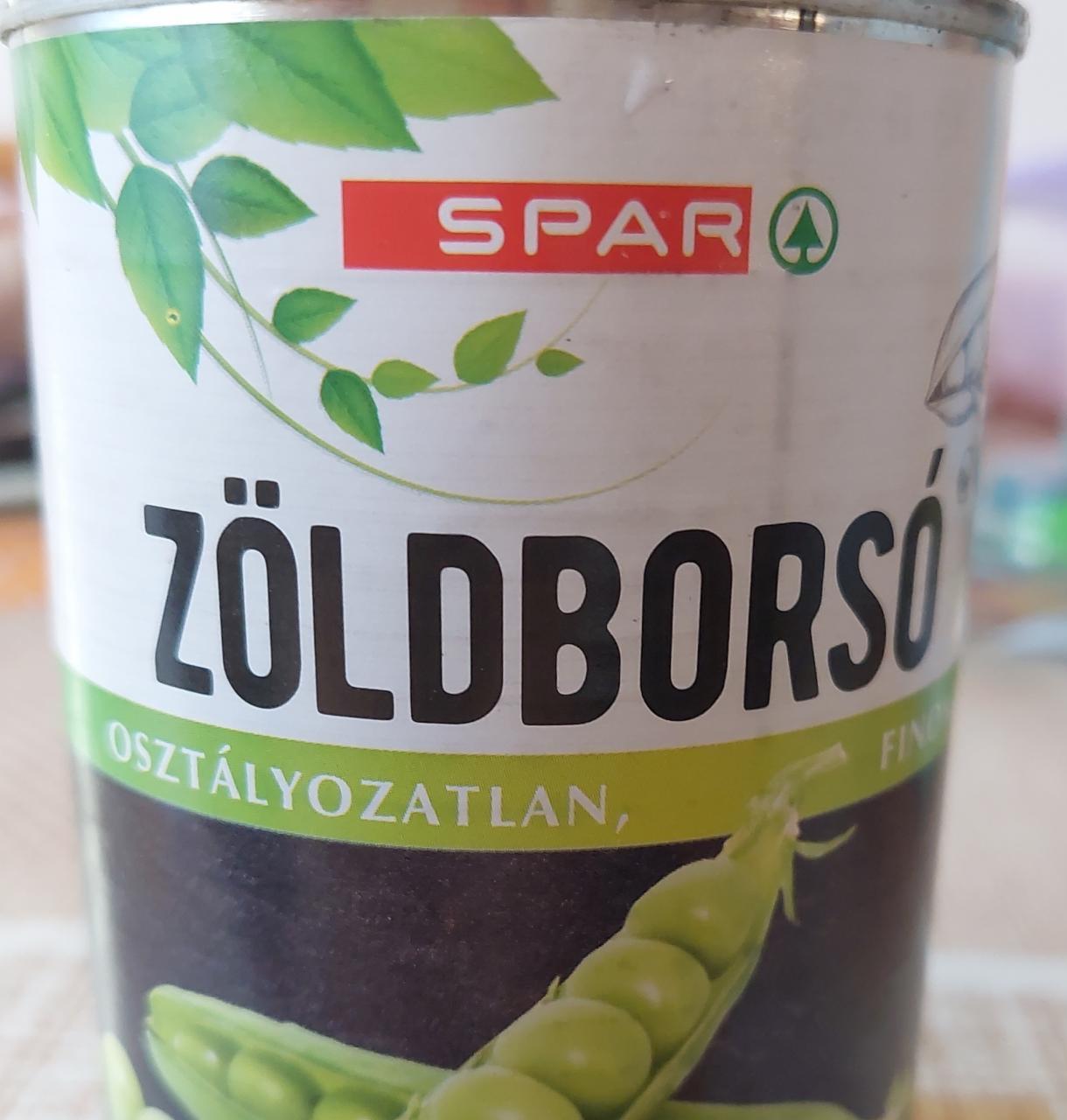 Képek - Zöldborsó osztályozatlan Spar