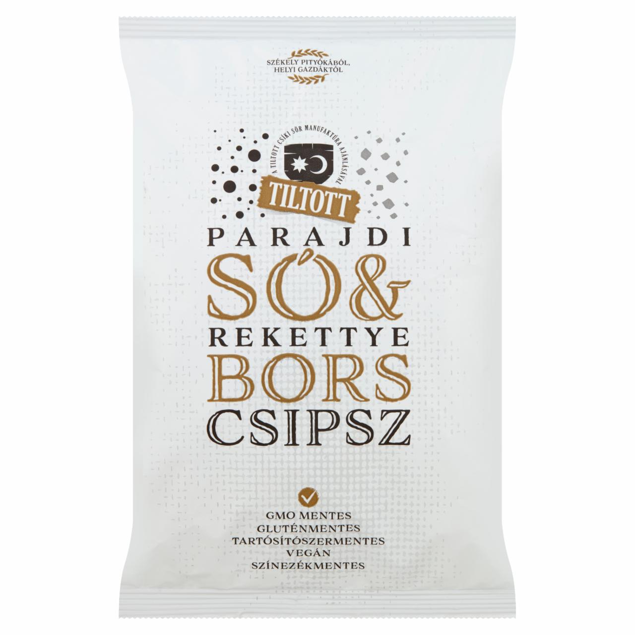 Képek - Csíki Csipsz parajdi só & rekettye bors csipsz 70 g