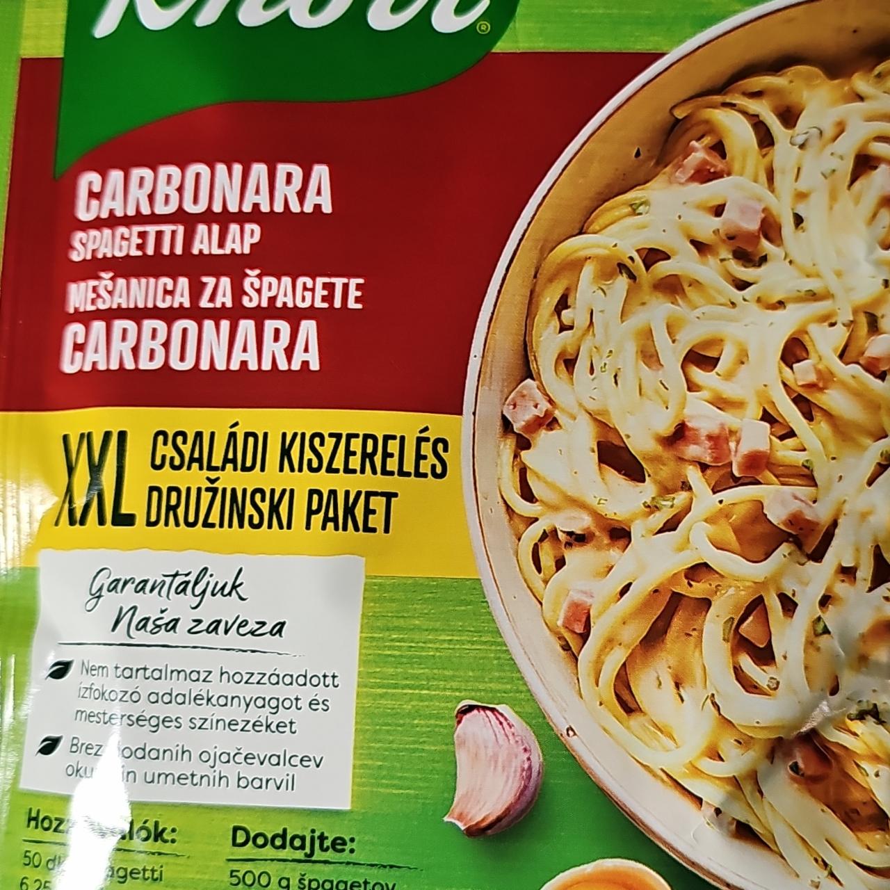 Képek - Knorr carbonara alap