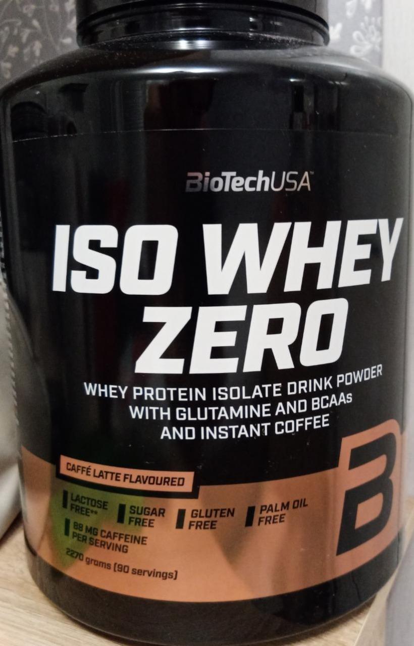 Képek - ISO whey zero caffé latte BioTechUSA