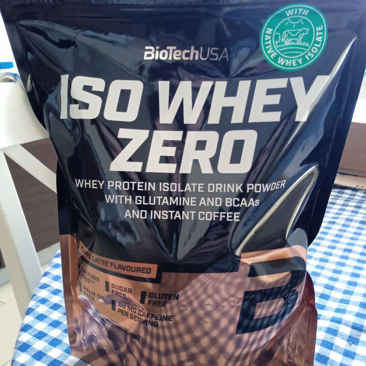 Képek - Iso Whey Zero Caffé latte flavoured BioTechUSA