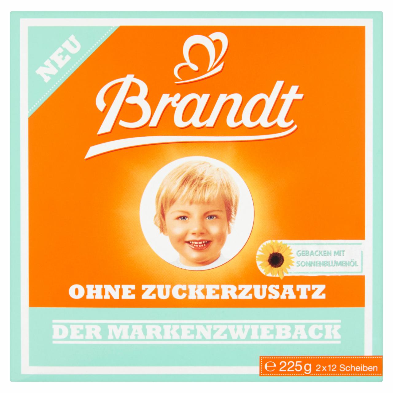 Képek - Brandt kétszersült hozzáadott cukor nélkül 225 g
