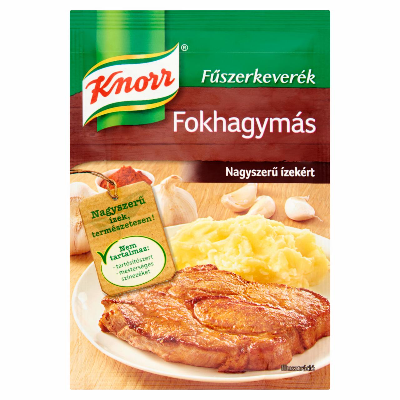 Képek - Knorr fokhagymás fűszerkeverék 35 g