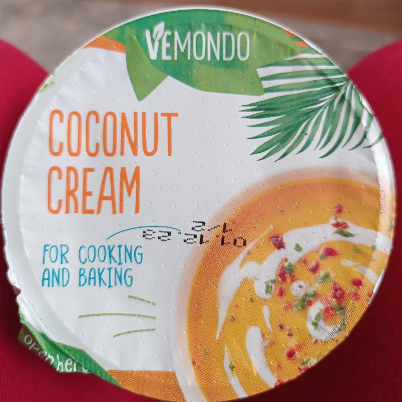 Képek - Coconut cream for cooking and baking Vemondo