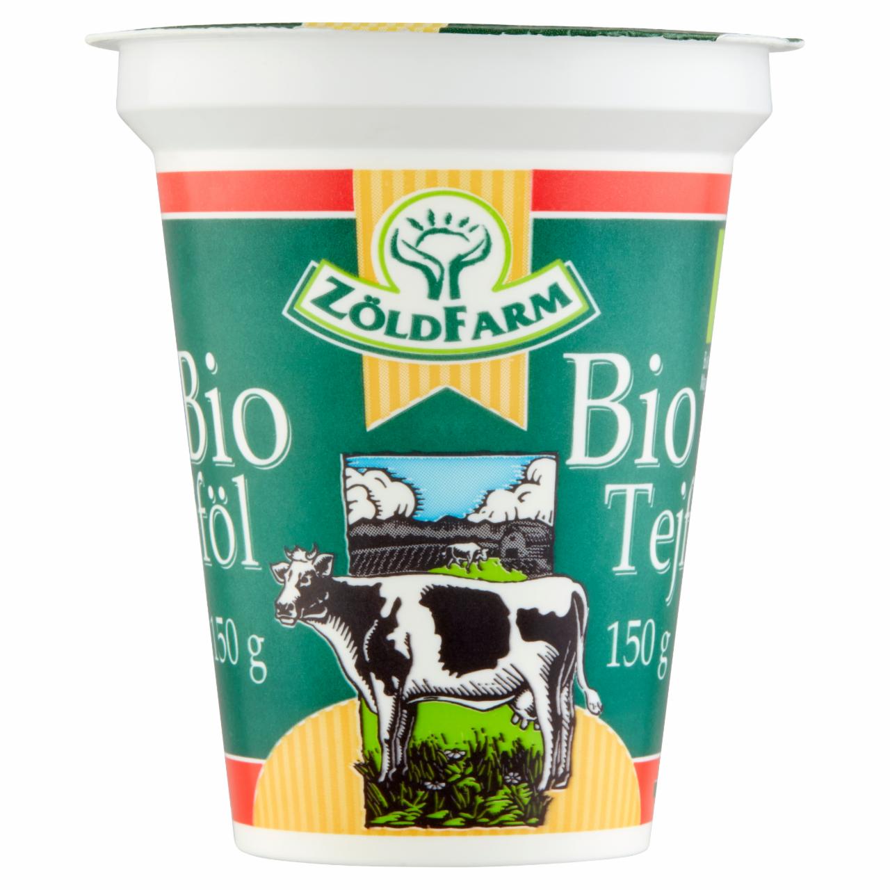 Képek - Zöldfarm BIO tejföl 20% 150 g