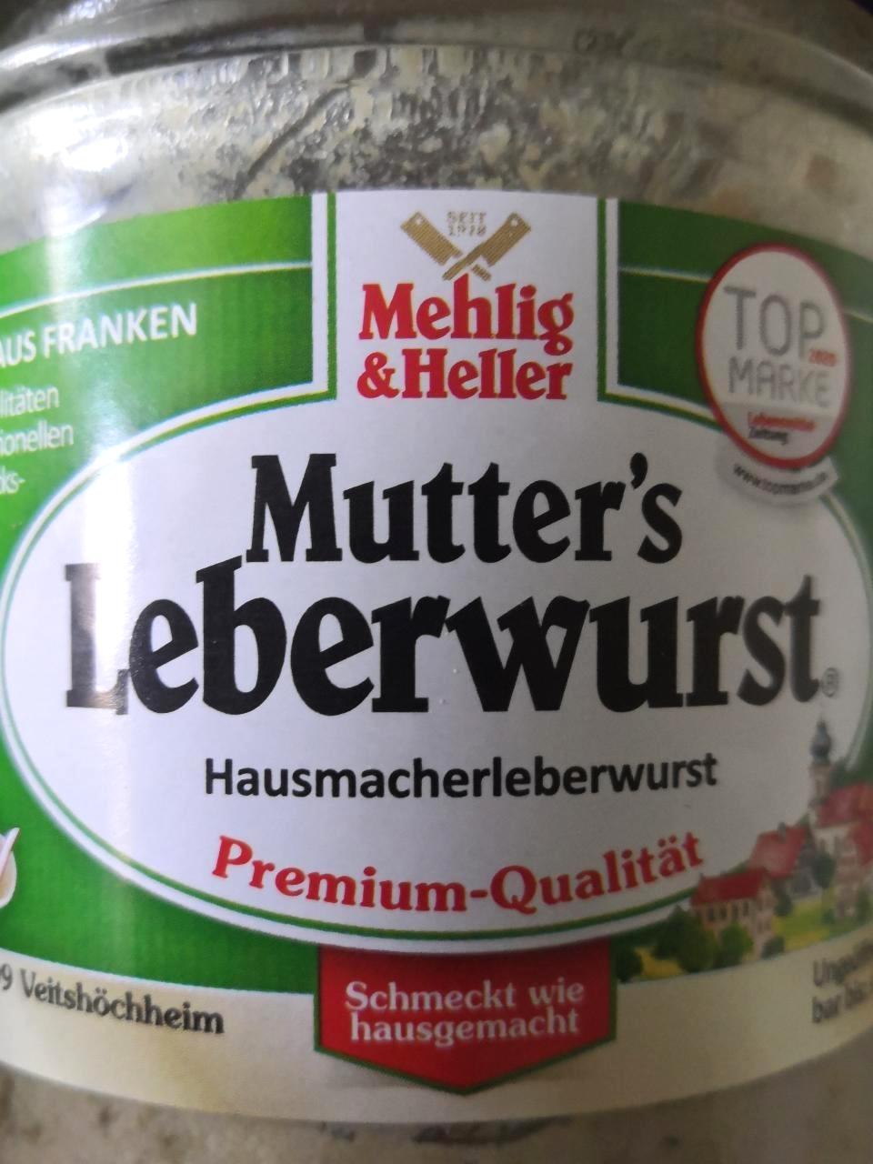 Képek - Mutter's leberwurst Mehlig & Heller