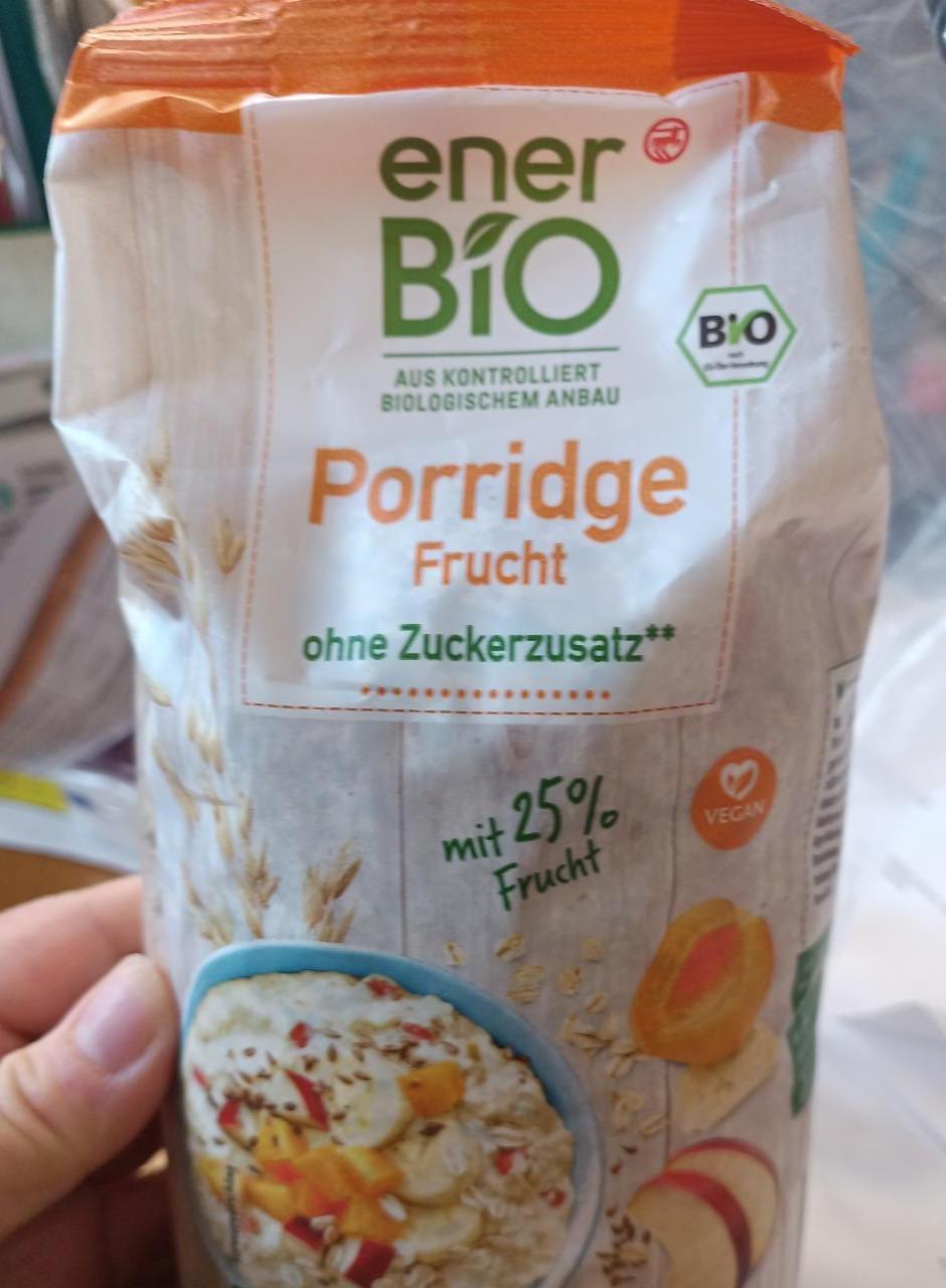 Képek - Porridge Frucht ohne Zuckerzusatz enerBio