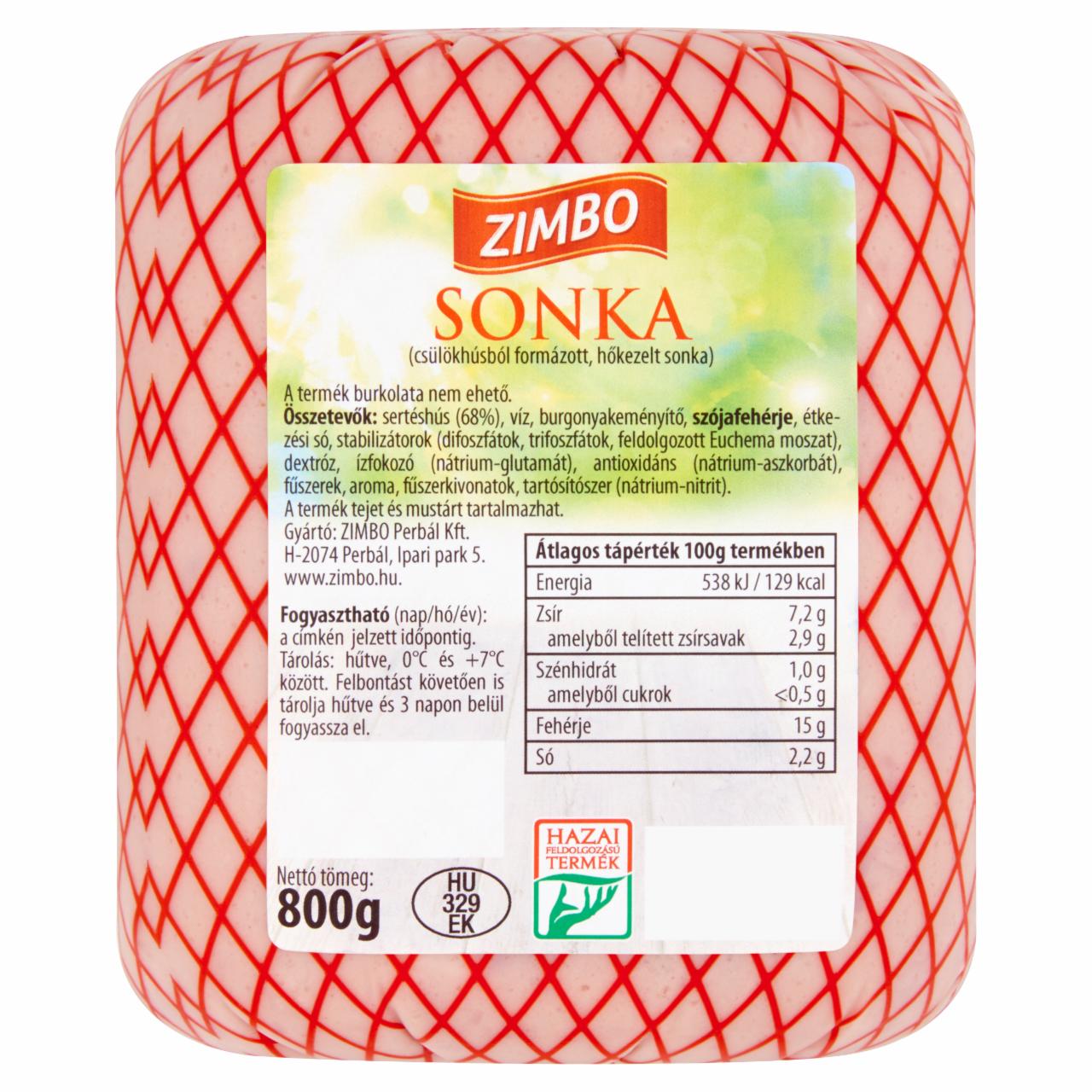Képek - Zimbo sonka 800 g