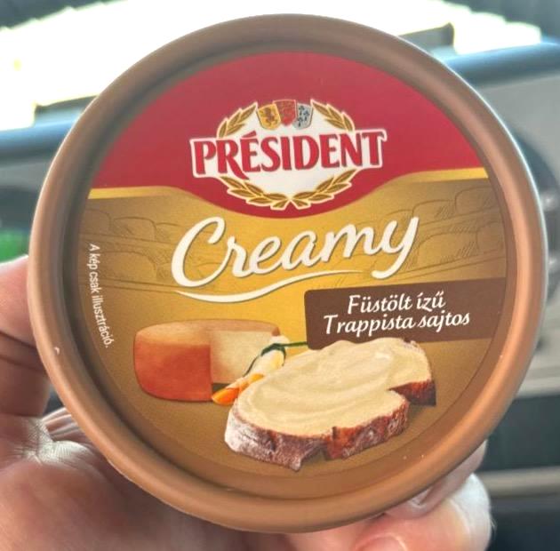 Képek - Président creamy Füstölt ízű trappista sajtos