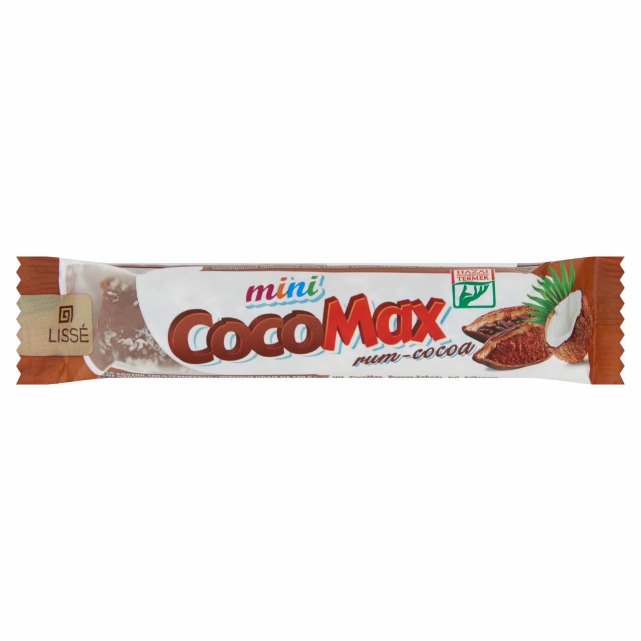 Képek - CocoMax Mini rumos-kakaós ízű kókuszos csemege 40 g