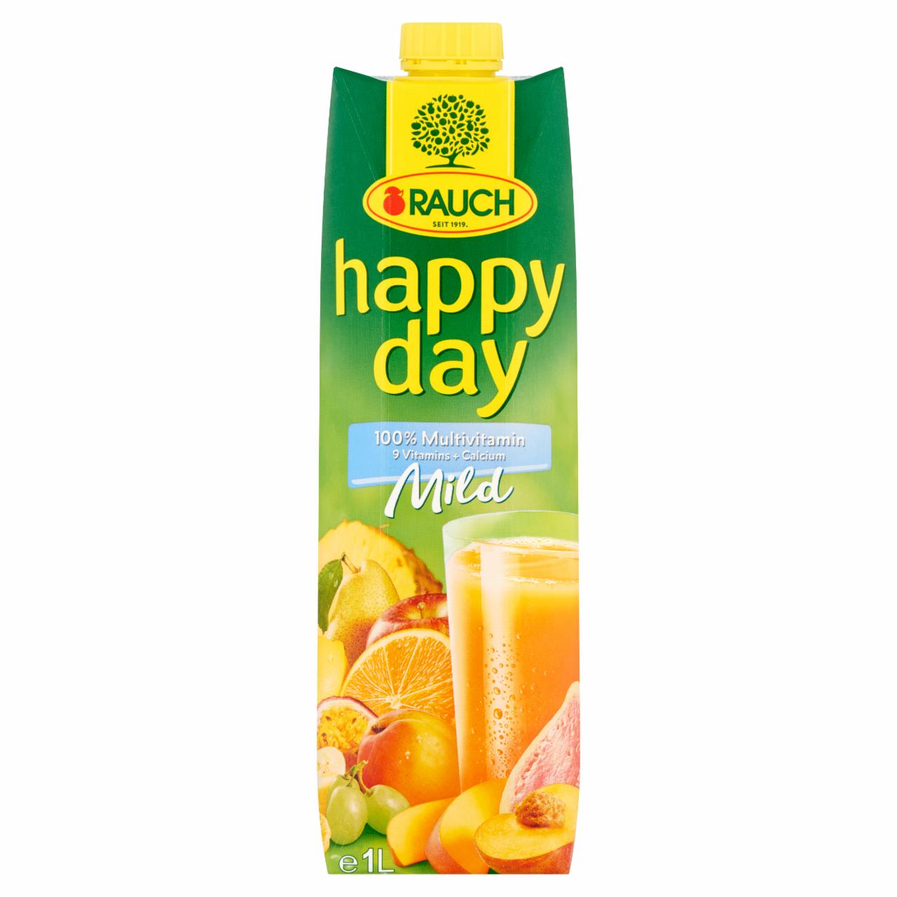 Képek - Happy Day Mild 100% Multivitamin gyümölcslé 9 vitaminnal Rauch