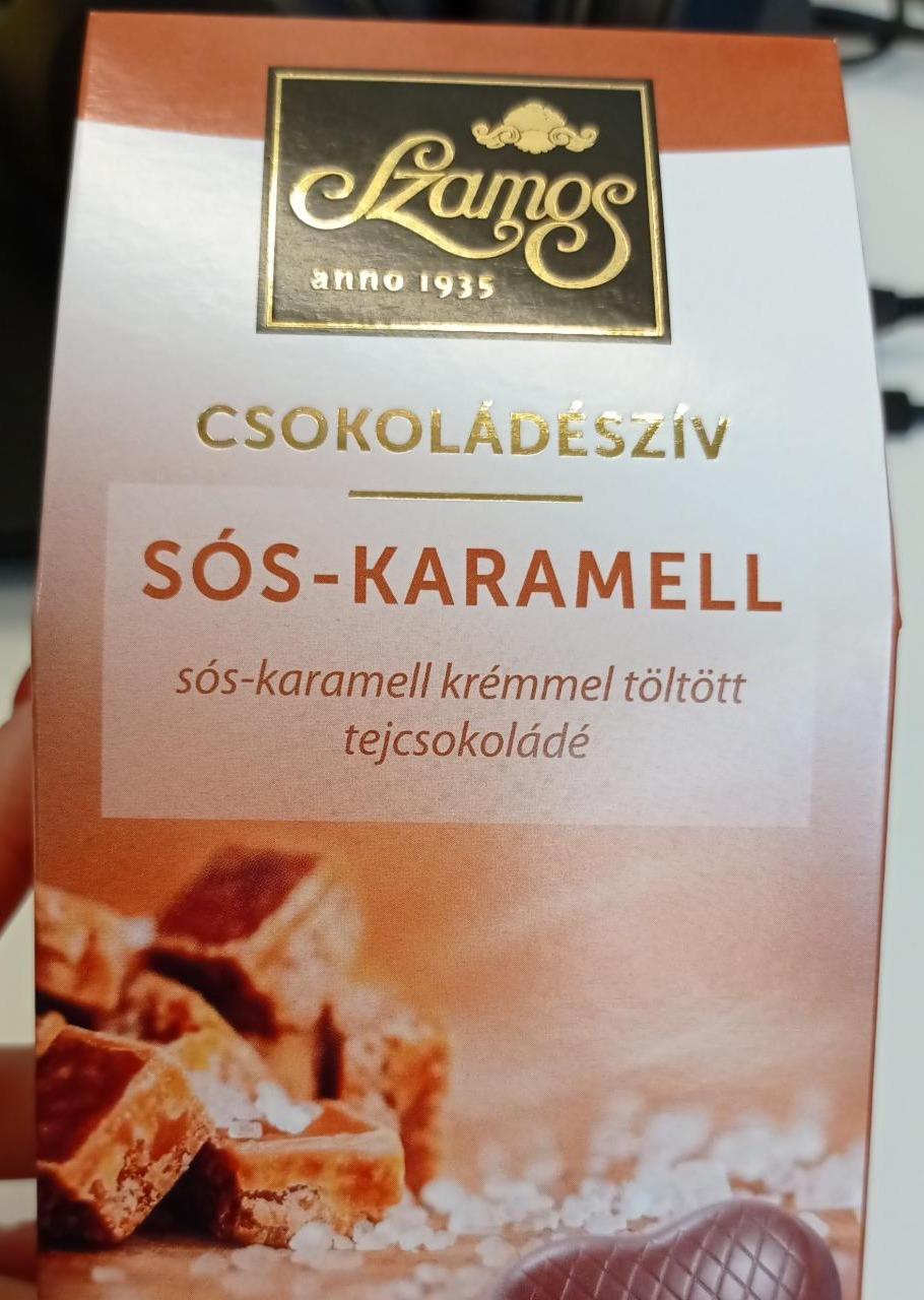 Képek - Csokoládészív sós karamell Szamos