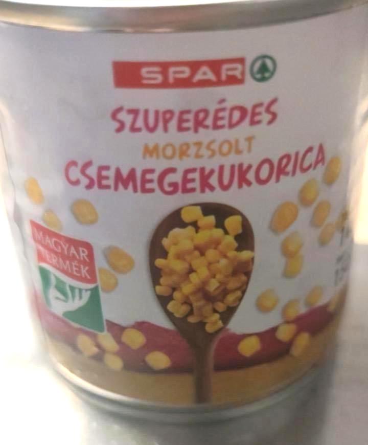 Képek - Morzsolt csemegekukorica szuperédes magyar termék Spar