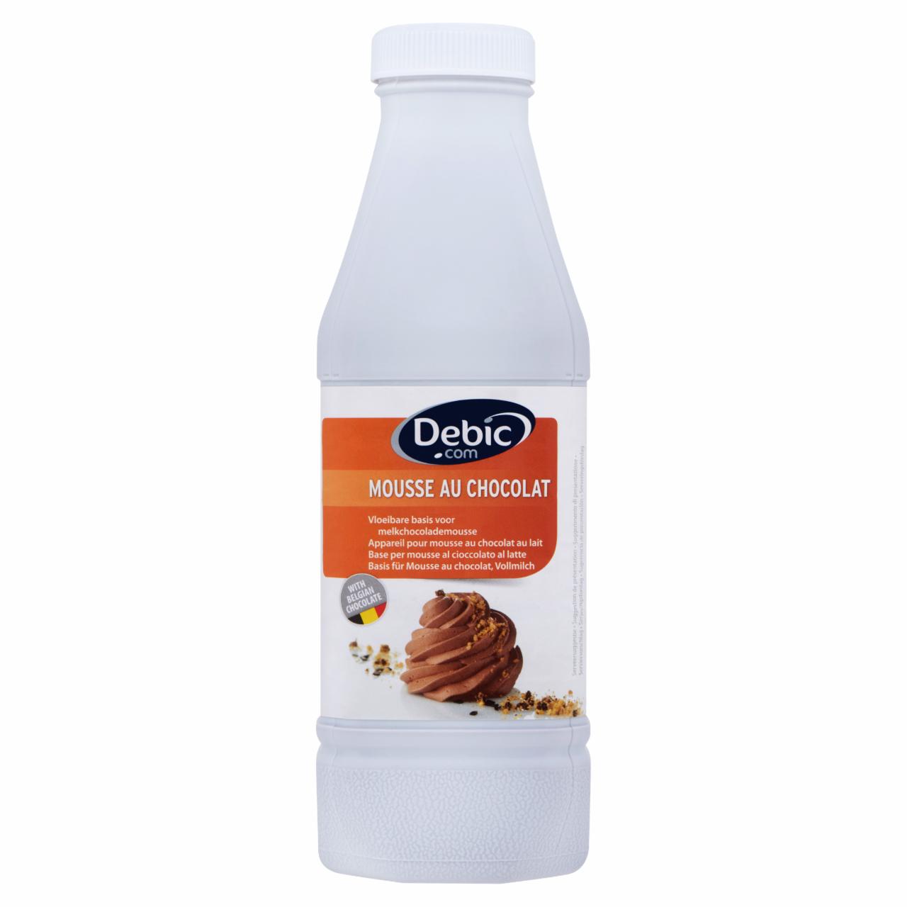 Képek - Debic Mousse au Chocolat UHT folyékony csokoládé mousse desszert alap 1 l