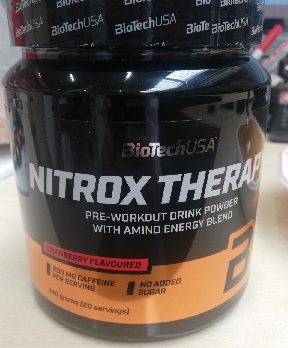 Képek - Nitrox therapy Cranberry flavoured BioTechUSA