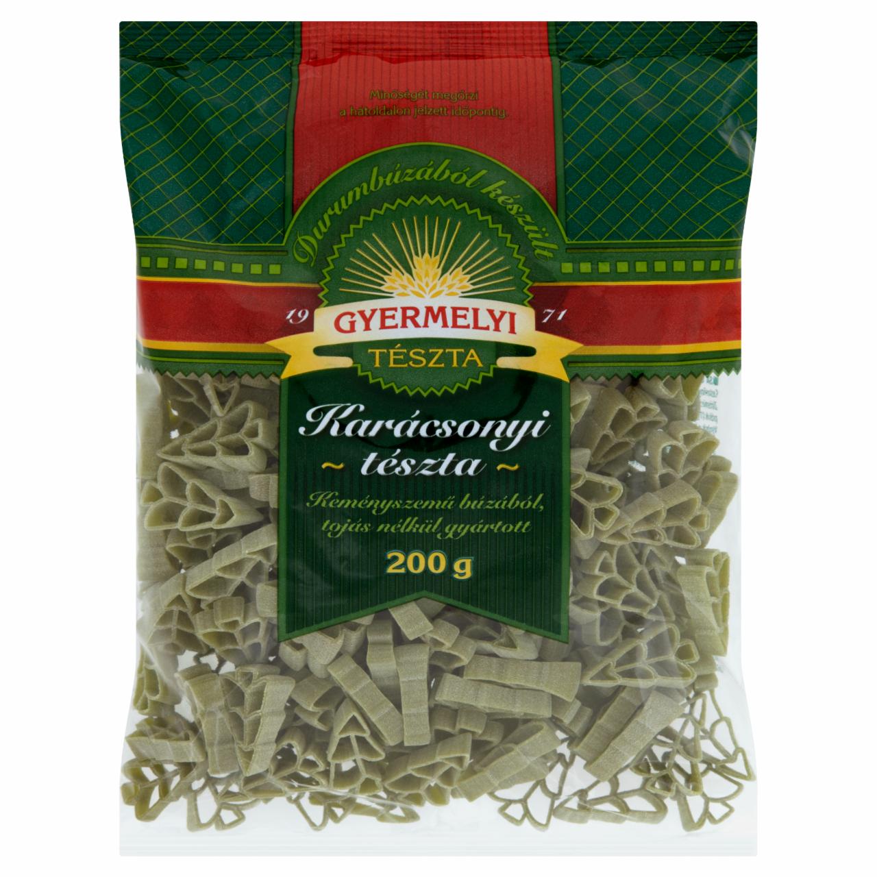 Képek - Gyermelyi durum Karácsonyi tészta 200 g