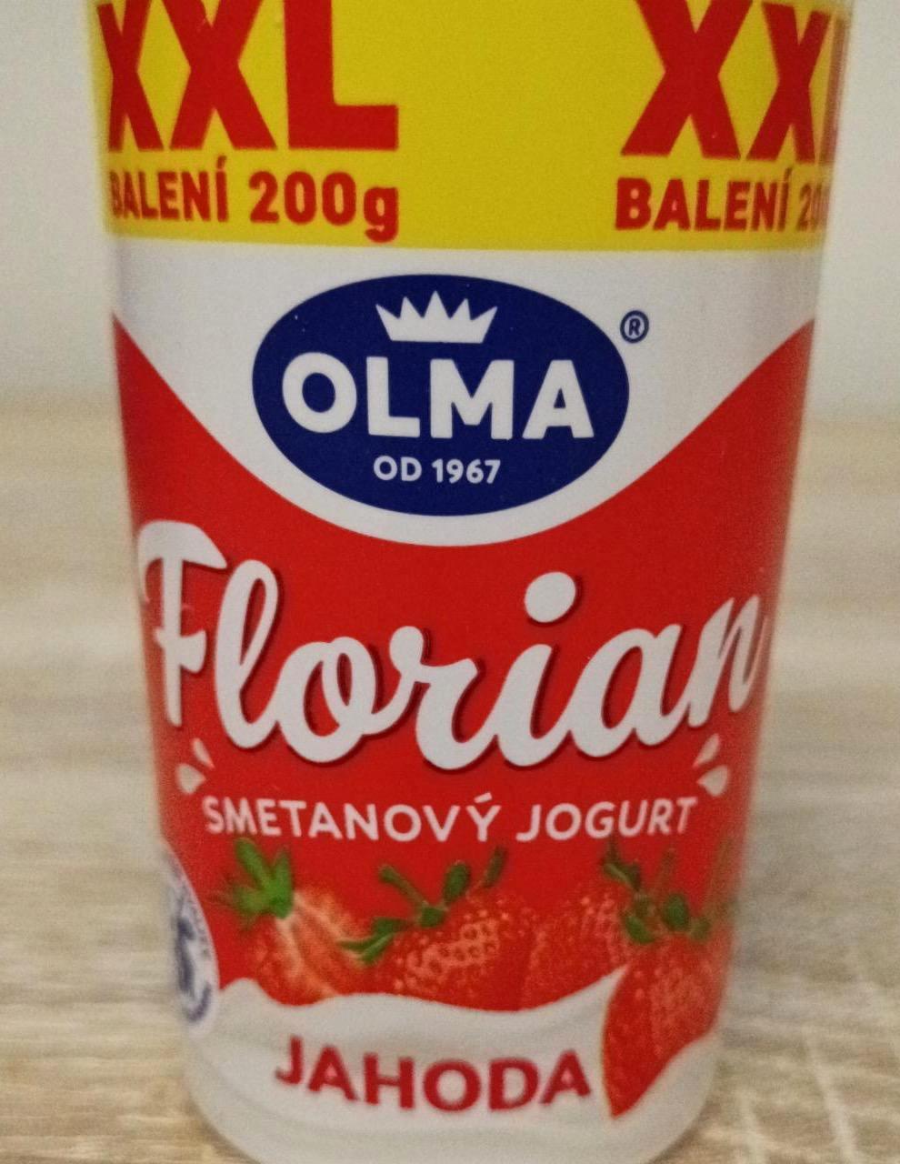 Képek - Florian smetanový jogurt jahoda Olma