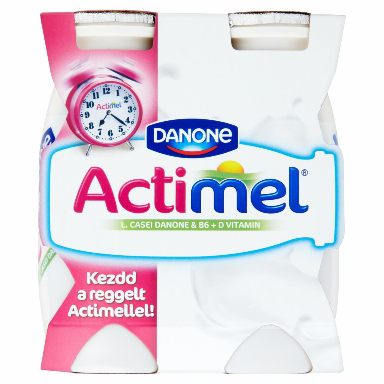 Képek - Danone Actimel zsírszegény élőflórás édesített joghurtital 4 x 100 g