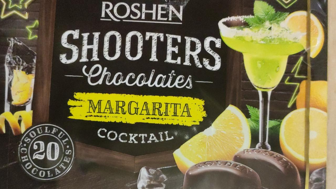 Képek - Shooters Margarita Cocktail étcsokoládés praliné alkoholos töltelékkel Roshen