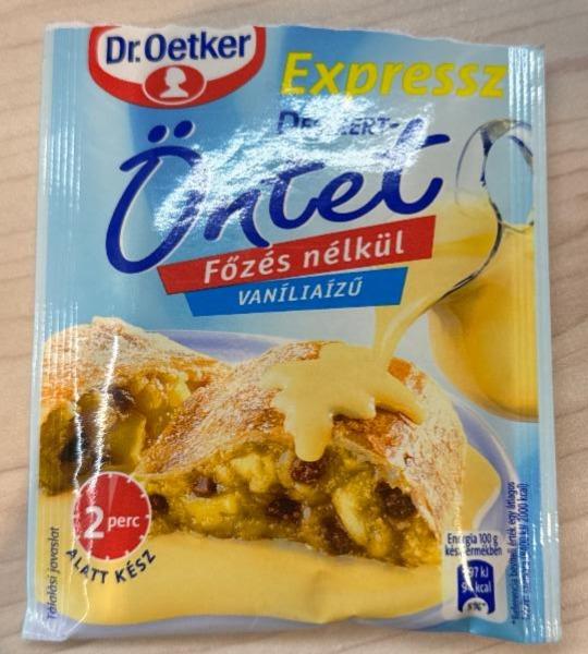Képek - Expressz desszertöntetpor vaníliaízű Dr. Oetker