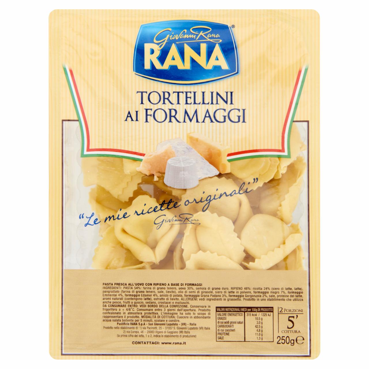 Képek - Giovanni Rana sajtos tortellone friss tojásos tészta 250 g