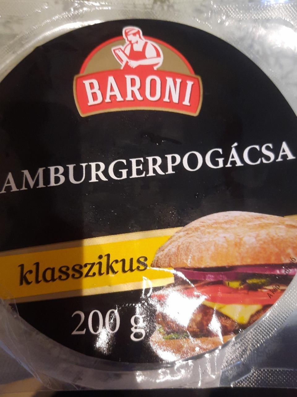 Képek - Hamburger pogácsa Baroni