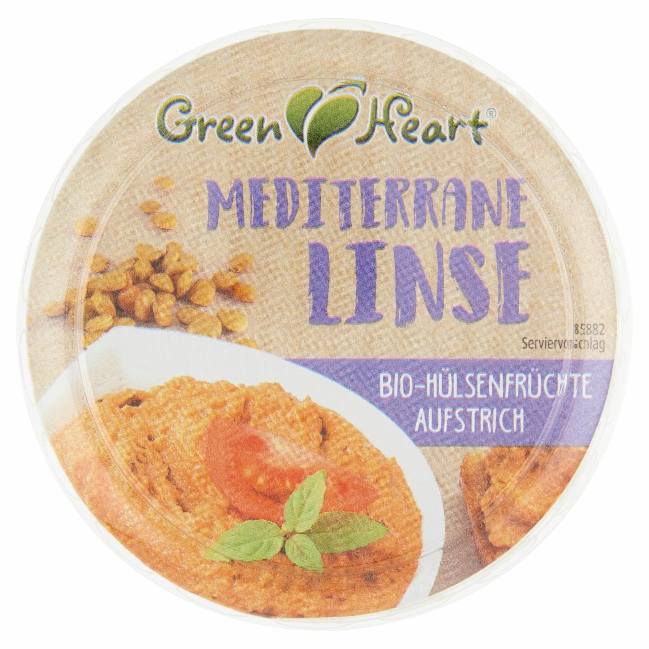 Képek - Green Heart BIO mediterrán lencsés krém 150 g