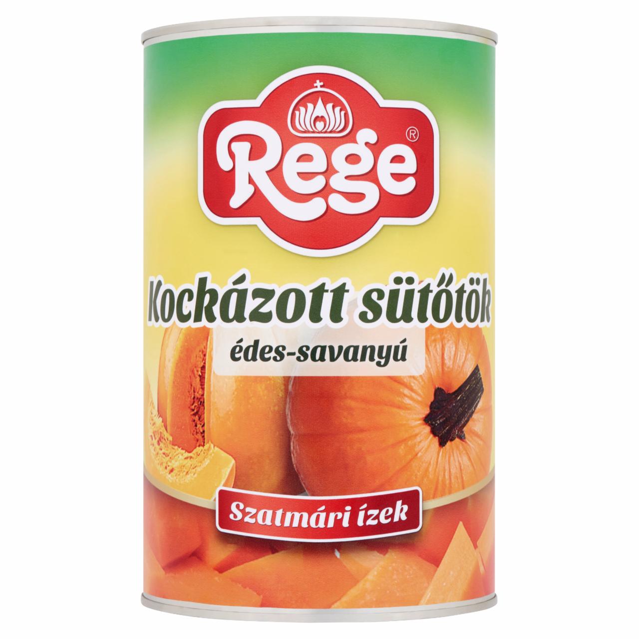 Képek - Rege édes-savanyú kockázott sütőtök 4200 g