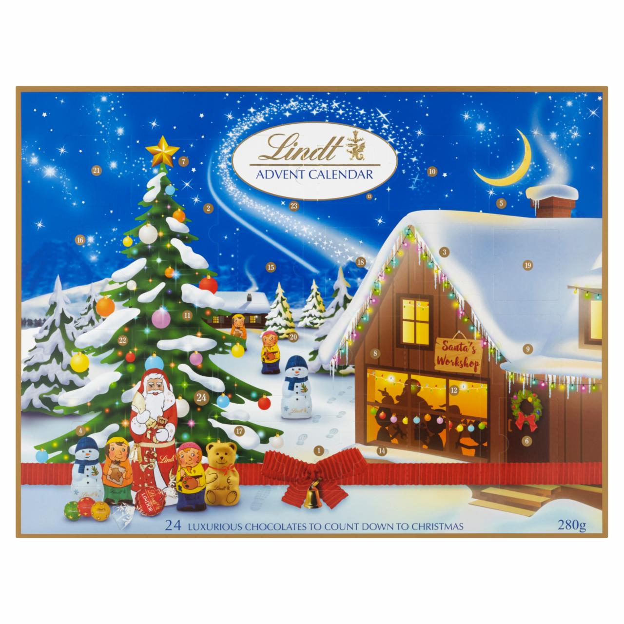 Képek - Lindt adventi kalendárium 280 g