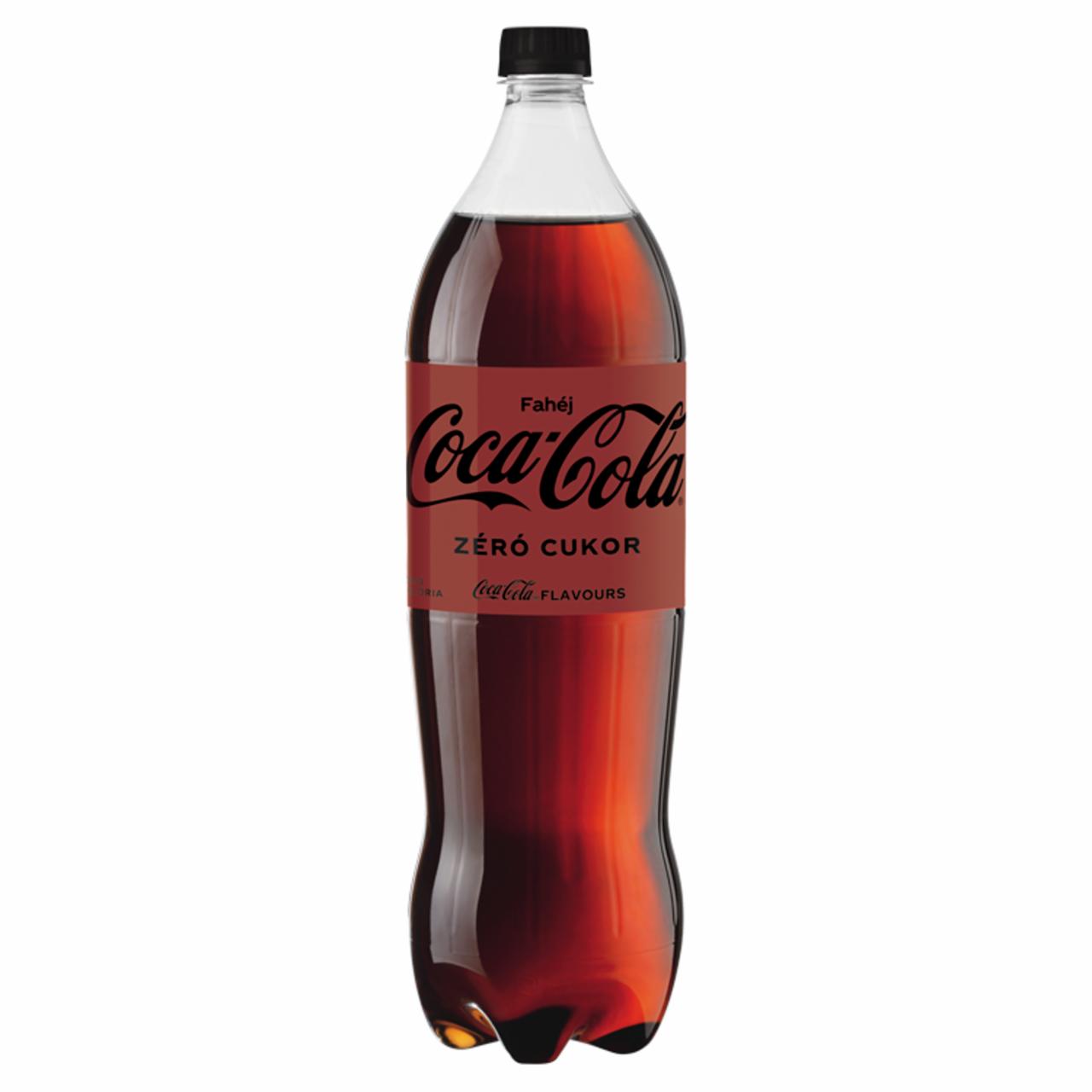 Képek - Coca-Cola Zero Fahéj energiamentes cola-fahéjízű szénsavas üdítőital édesítőszerekkel 1,75 l