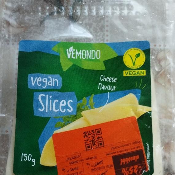 Képek - Vegan slices chesse flavour VEMONDO