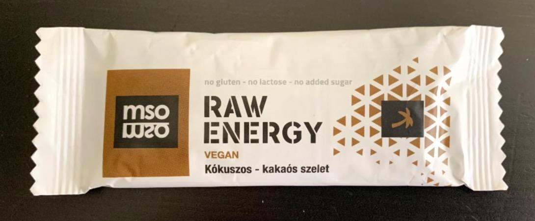 Képek - Raw energy vegan Kókuszos-kakaós szelet Mso